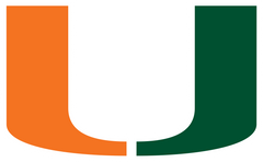Miami NCAA dog jerseys and pet fan gear – official team logo