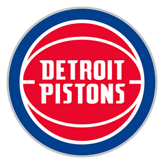 Detroit Pistons NBA dog jerseys and pet fan gear – official team logo