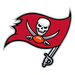 Tampa Bay Buccaneers NFL dog jerseys and pet fan gear – official team logo