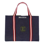 Personalized Denim Dog Travel Mat