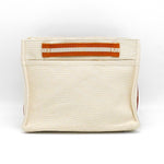 Cotton organizer bag with compartments and internal pockets