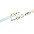 Load image into Gallery viewer, Bottomless Brunch Leash by The Modern Dog Company features a pastel design with food patterns and silver metal clips.