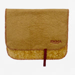 Roll-up dog blanket in reversible eco-fur