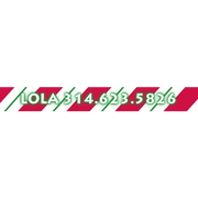 Personalized Peppermint Stick Dog Collar