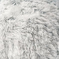 Load image into Gallery viewer, Mr. Peanut's 28" OrthoPlush® Pet Bed - Snowflake White Two Tone