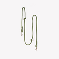 Load image into Gallery viewer, 'Green' - Hands Free Braided LeashÂ
