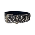 Load image into Gallery viewer, Black & White Classic Snake Collar
