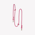 Load image into Gallery viewer, 'Magenta' - Hands Free Braided Leash