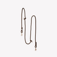 Load image into Gallery viewer, 'Brown' - Hands Free Braided Leash