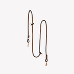 'Brown' - Hands Free Braided Leash