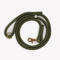 Load image into Gallery viewer, 'Moss Green' - Braided Rope Leash