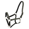 Load image into Gallery viewer, TuffRider Adjustable Nylon Breakaway Halter w/ Padded Crown and Nickel Hardware - image 2