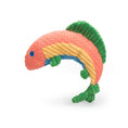 Load image into Gallery viewer, Rauccous Rainbow Trout Knottie® Plush Dog Toy - image 3