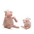 Load image into Gallery viewer, Penelope Pig HuggleFleece® FlufferKnottie™ Plush Dog Toy