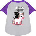 Load image into Gallery viewer, Chaos to Spread Pet Raglan Shirt