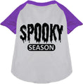 Load image into Gallery viewer, Bloody Spooky Season Pet Raglan Shirt