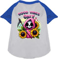Load image into Gallery viewer, Sun Flowers and Scythes Pet Raglan Shirt