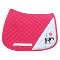 Load image into Gallery viewer, TuffRider I Heart Pony Girl Saddle Pad - image 3