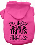 Load image into Gallery viewer, No Tricks, Just Treats Halloween Pet Hoodie