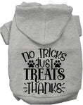 Load image into Gallery viewer, No Tricks, Just Treats Halloween Pet Hoodie