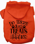 Load image into Gallery viewer, No Tricks, Just Treats Halloween Pet Hoodie