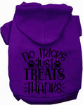 Load image into Gallery viewer, No Tricks, Just Treats Halloween Pet Hoodie