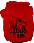 Load image into Gallery viewer, No Tricks, Just Treats Halloween Pet Hoodie