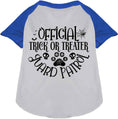 Load image into Gallery viewer, Trick or Treater Guard Patrol Pet Raglan Shirt