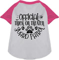 Load image into Gallery viewer, Trick or Treater Guard Patrol Pet Raglan Shirt