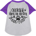 Load image into Gallery viewer, Trick or Treater Guard Patrol Pet Raglan Shirt