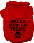 Load image into Gallery viewer, Will Do Tricks for Treats Pet Hoodie