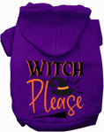 Load image into Gallery viewer, Witch Please Halloween Pet Hoodie