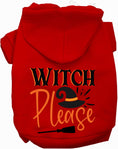 Load image into Gallery viewer, Witch Please Halloween Pet Hoodie