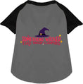 Load image into Gallery viewer, Something Wicked This Way Comes Pet Raglan Shirt