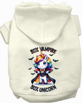 Load image into Gallery viewer, 50 Percent Vampire and Unicorn Halloween Pet Hoodie