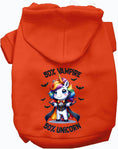Load image into Gallery viewer, 50 Percent Vampire and Unicorn Halloween Pet Hoodie