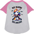 Load image into Gallery viewer, 50 Percent Vamp and Uni Pet Raglan Shirt