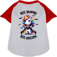 Load image into Gallery viewer, 50 Percent Vamp and Uni Pet Raglan Shirt