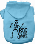 Load image into Gallery viewer, Bad to the Bone Halloween Pet Hoodie