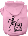 Load image into Gallery viewer, Bad to the Bone Halloween Pet Hoodie