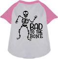 Load image into Gallery viewer, Bad to the Bone Pet Raglan Shirt
