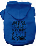 Load image into Gallery viewer, Good to Gnaw Halloween Pet Hoodie
