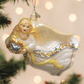 Load image into Gallery viewer, Angel With Heart Ornament