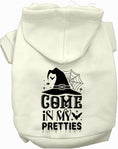 Load image into Gallery viewer, Come In My Pretties Halloween Pet Hoodie