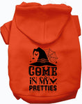 Load image into Gallery viewer, Come In My Pretties Halloween Pet Hoodie