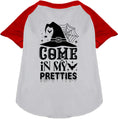 Load image into Gallery viewer, Come In My Pretties Pet Raglan Shirt