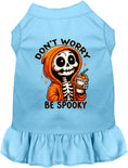 Load image into Gallery viewer, Don't Worry, Be Spooky Halloween Pet Dress