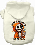 Load image into Gallery viewer, Don't Worry, Be Spooky Halloween Pet Hoodie