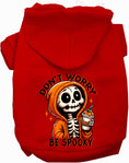 Load image into Gallery viewer, Don't Worry, Be Spooky Halloween Pet Hoodie