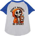 Load image into Gallery viewer, Don't Worry, Be Spooky Pet Raglan Shirt